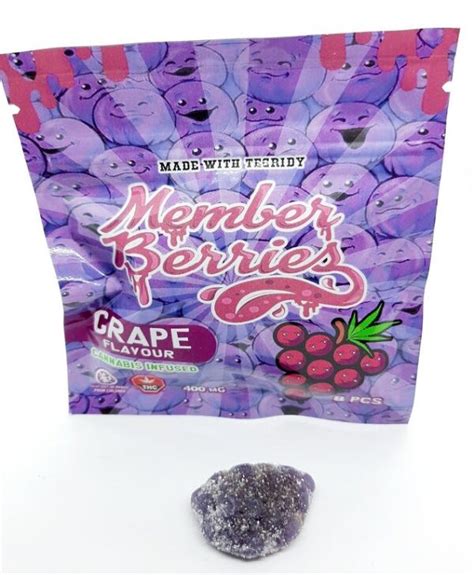 400mg Member Berries Grape We Got Dank