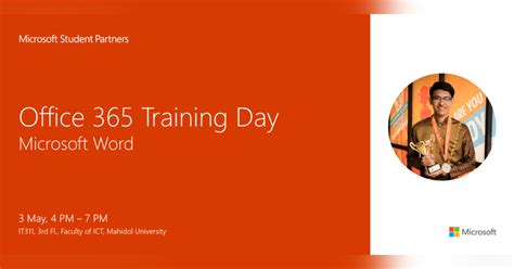 Office 365 Training Day Microsoft Word Eventpop Eventpop