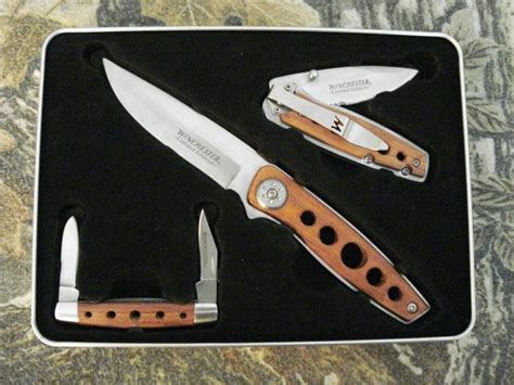 Winchester Limited Edition Wood Handle Knife Set For Sale At Gunauction