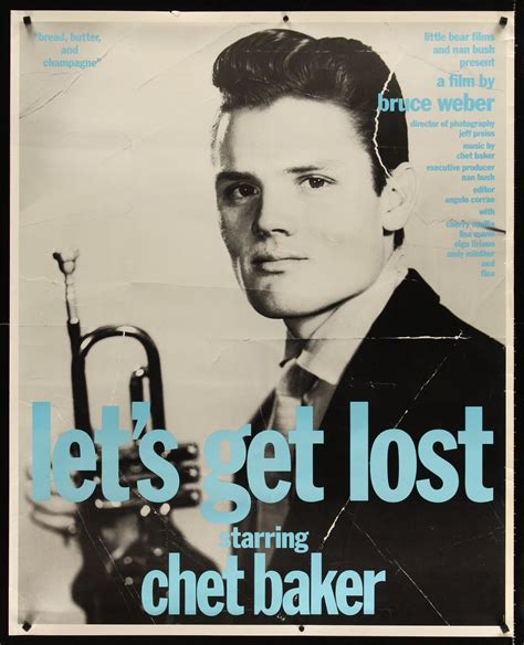 Lets Get Lost Movie Poster 1988 Film Art Gallery