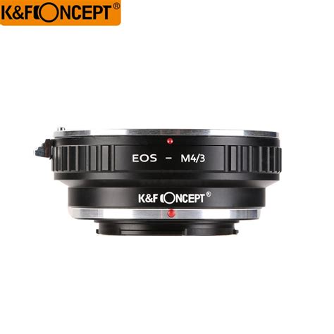 kandf concept lens adapter for canon for eos ef mount lens to m4 3 mft for olympus pen and for
