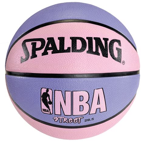 Spalding Official Nba Street Basketball Pinkpurple Size 6
