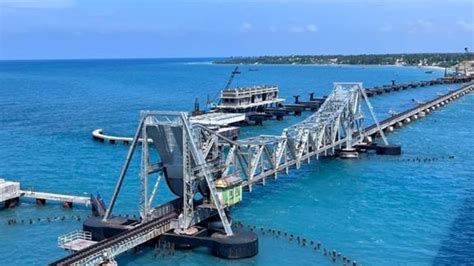 New Pamban Bridge Indias First Vertical Lift Sea Bridge Is 84
