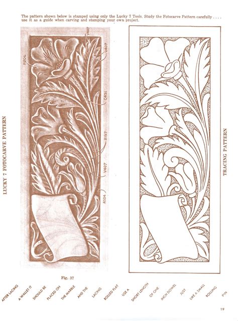 Printable Tooled Leather Patterns Printable Word Searches