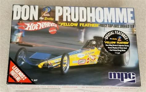 Don The Snake Prudhomme 1972 Top Fuel Dragster Mpc Model Kit 84412