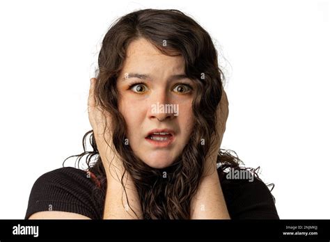 Scared Female Hi Res Stock Photography And Images Alamy