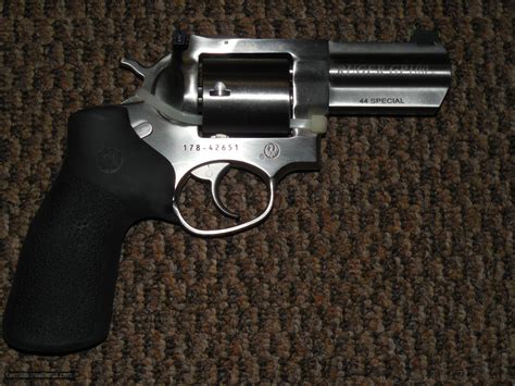 Ruger Gp 100 Three Inch 44 Special Stainless Revolver