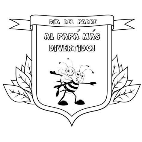 60 Imágenes del día del Padre dibujos para colorear, descargar