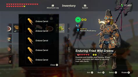 Breath Of The Wild Every Recipe You Need To Know To Beat The Game