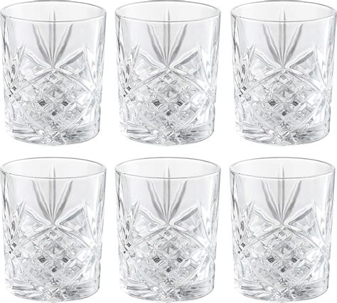 Gala Houseware Premium Crystal Whiskey Glasses Drinking Glasses Old
