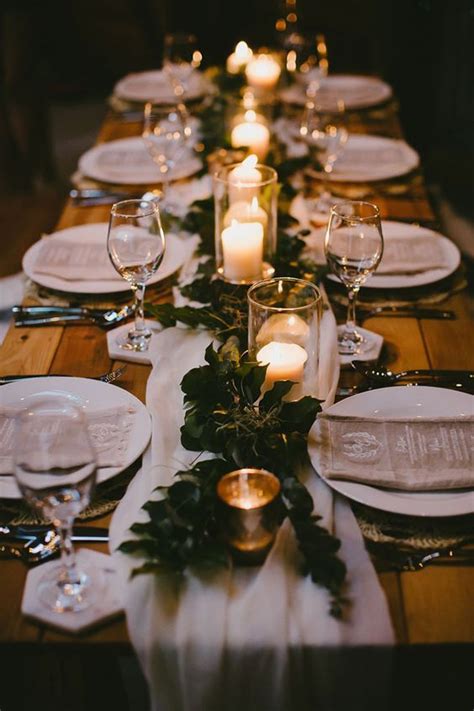 Find a wide selection of wedding centerpieces for all style weddings. Rustic candlelit wedding reception centrepiece with ...