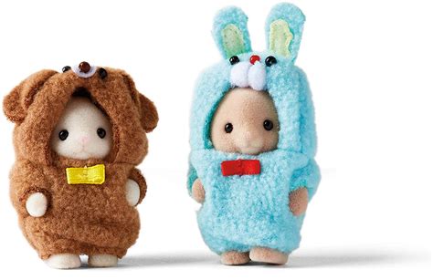 More Calico Critters Costume Cuties Kitty And Cub Bunny And Puppy