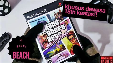 Unboxing Gta Vice City Stories Ps2 Di 2019 Youtube