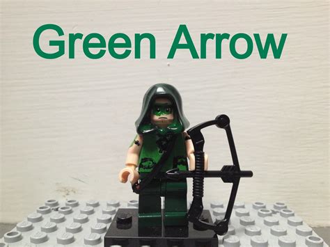 Custom Lego Green Arrow Green Arrow From Dc Comics Flickr