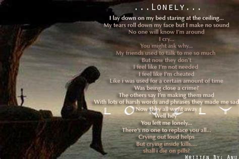 Three Poems Of The Title Of Lonely Im So Lonely