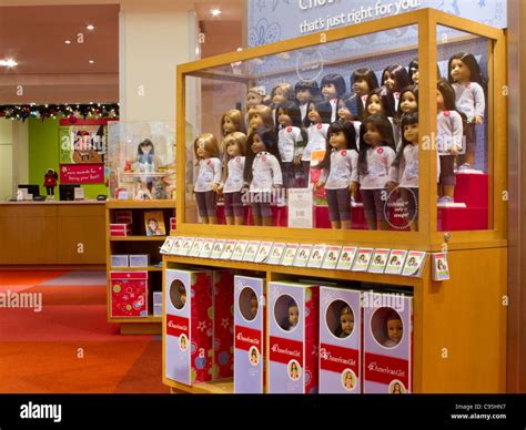 American Girl Place Store Interior Fifth Avenue Nyc Stock Photo Alamy