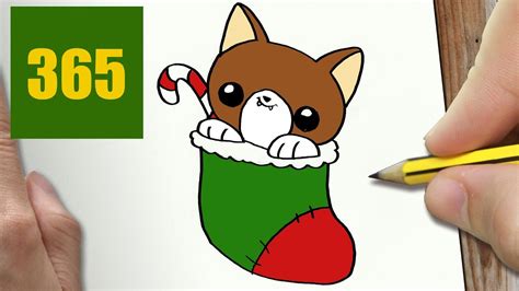 Comment Dessiner Un Chat Kawaii De Noel The Best Porn Website