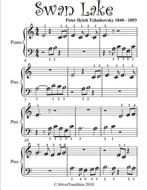 Bright Free Printable Piano Sheet Music For Beginners With
