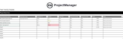 Weekly Work Schedule Template For Excel ProjectManager Atelier Yuwa