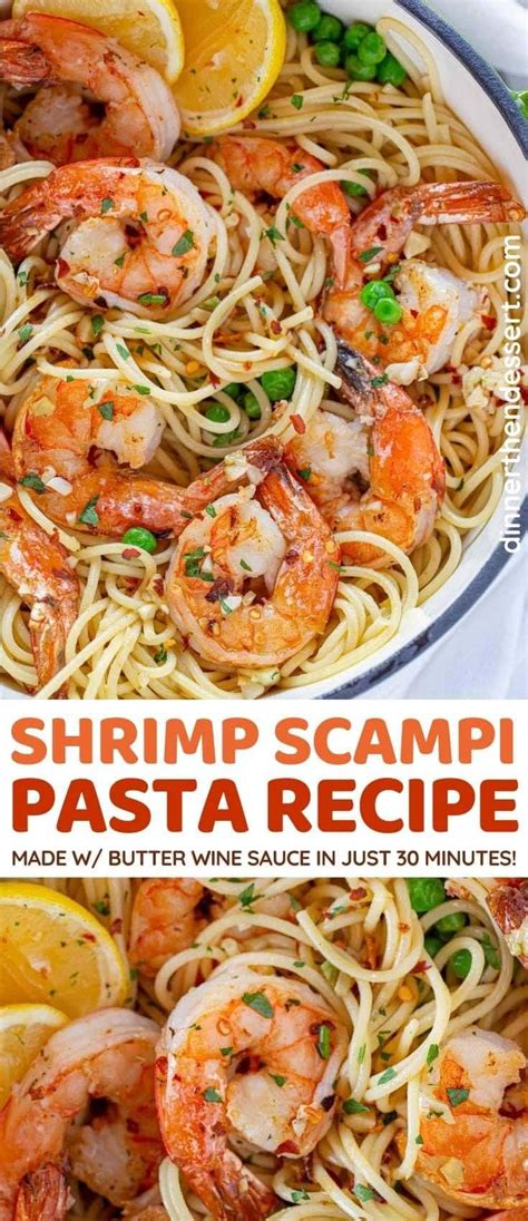 Shrimp Scampi Pasta Is An Italian Classic With A Butter