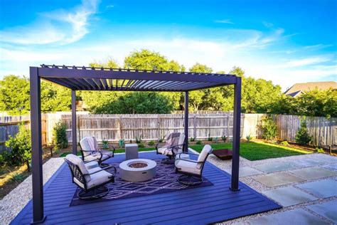 Backyard Fire Pit With Pergola Create A Cozy Outdoor Oasis