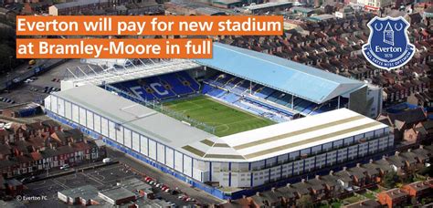 Tenga en cuenta que usted mismo puede cambiar de canal de transmisión en el apartado canales. Everton will pay for new stadium at Bramley-Moore in full ...