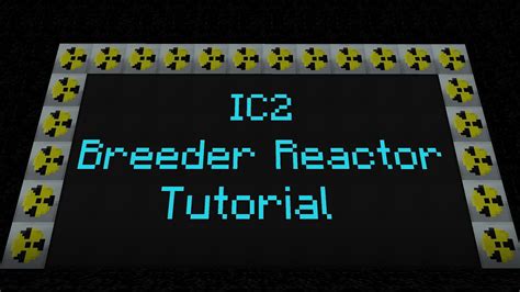 Tekkit Lite Ic2 Breeder Reactor Tutorial Youtube