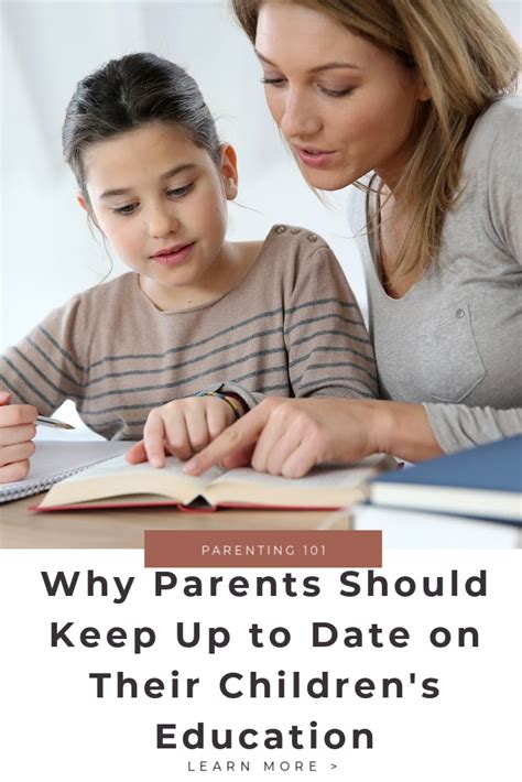 Why Parents Should Keep Up To Date On Their Childrens Education