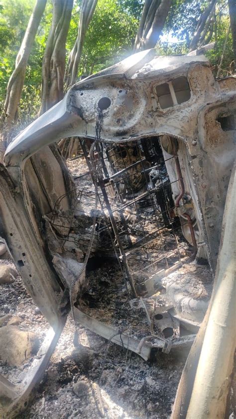 charred body found in car at morni the tribune india