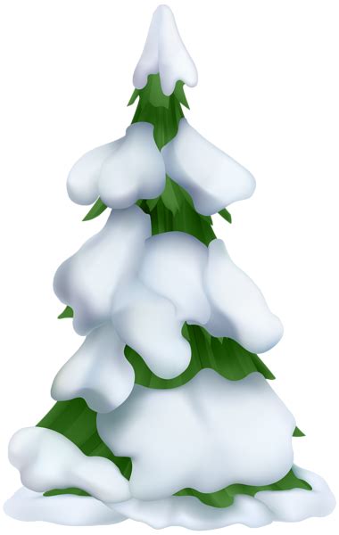 Snowy Tree Transparent Png Clip Art Christmas Crafts Kids Ornaments