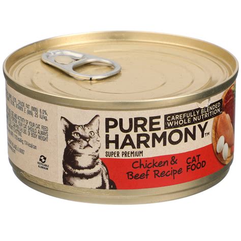 Pure harmony grain free chicken chickpea recipe dry cat food. Pure Harmony Chicken & Beef Recipe Cat Food | Hy-Vee ...