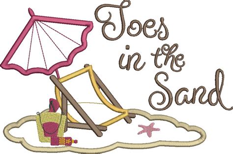 Toes In The Sand Clip Art Clip Art Library