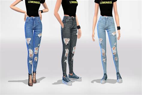 Sims 4 Cc Jeans