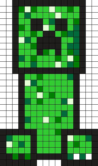 Creeper Minecraft Pixel Art Minecraft Minecraft Quilt Minecraft
