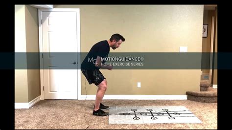 Knee Squatting Exercises With Motionguidance Youtube