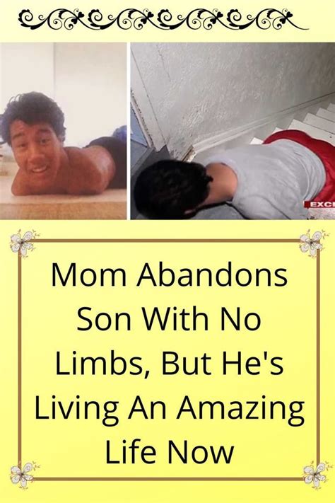 Mom Abandons Boy Born Without Arms And Legs But Look At How He Lives