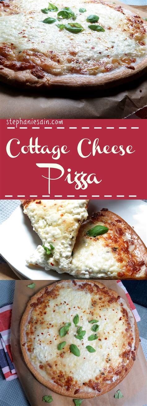 Cottage Cheese Pizza Is An Easy To Prepare Pizza With Only Five