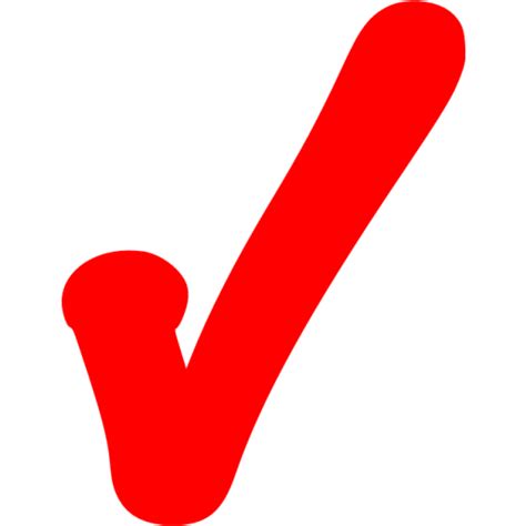 Red Check Mark Pic Clipart Best