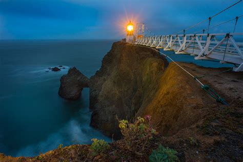 Lighting The Way California Coast Lighthouse Outdoor