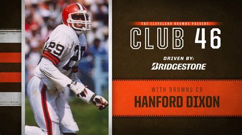 Club 46 How Hanford Dixon Helped The Browns Create Their ‘dawg Identity
