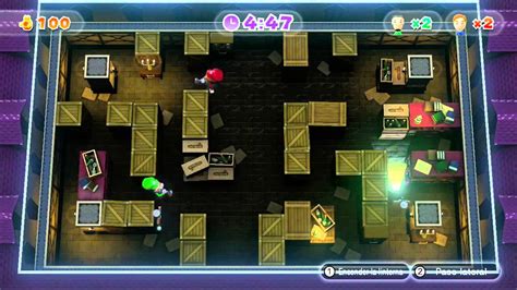 Wii U Nintendoland Luigis Mansion 3 Players Youtube