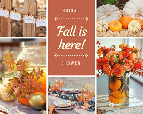 Fall themed parties & decor. Falling in Love Bridal Shower Theme Ideas - Bridal Shower ...