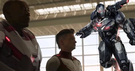 Avengers Endgame New Look At War Machines White Suit Will Leave You