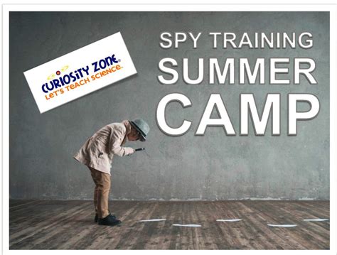 Spy Training Camp Full Week 15 Hours Curiosity Zone Store