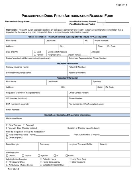 Covermymeds prior authorization form pdf | vincegray2014 . SAV-RX Prior (Rx) Authorization Form - eForms