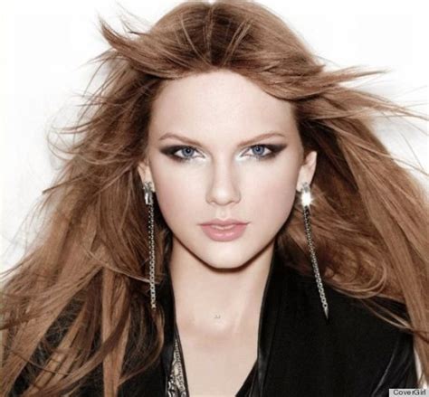 Taylor Swift Brunette New Covergirl Ads Show Off Star S New Look Video Photos Poll Huffpost