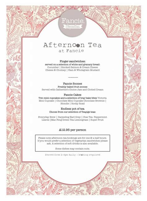 Green pu erh tuo cha $6.00. 47 best images about tea room menus on Pinterest | High ...