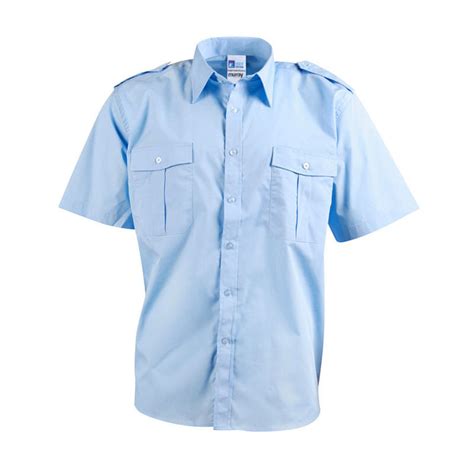 Epaulettes Superior Unisex Shirt Short Sleeves Murray Uniforms