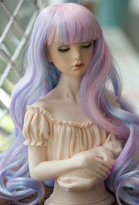 9 10 Doll Wig For Volks 13 Bjd Sd Dream Dollfie Fairyland Feeple60