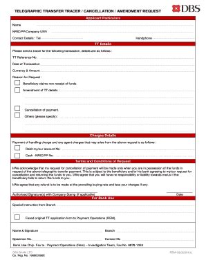 Cimb now offers the telegraphic transfer. Telegraphic Transfer Cancellation - Fill Online, Printable ...